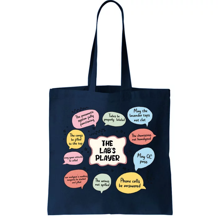 The Lab’S Player Scientist Science Tote Bag