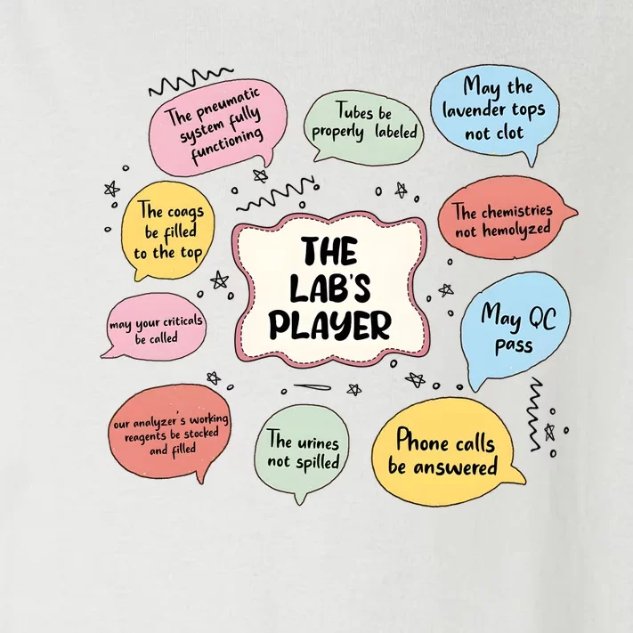 The Lab’S Player Scientist Science Toddler Long Sleeve Shirt