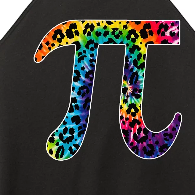 Tg Leopard Plaid Tie Dye Pi Day 3 14 Funny Math Lover Women’s Perfect Tri Rocker Tank