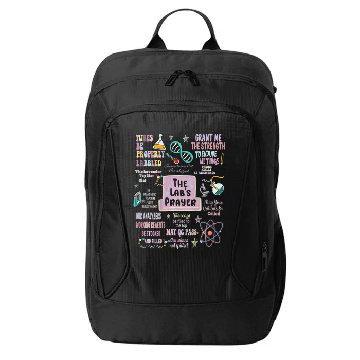 The LabS Prayer Medical Laboratory Scientist Lab Week 2024 City Backpack