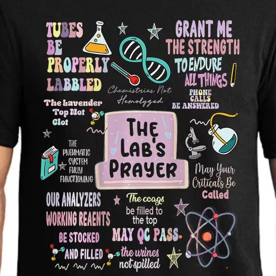 The LabS Prayer Medical Laboratory Scientist Lab Week 2024 Pajama Set