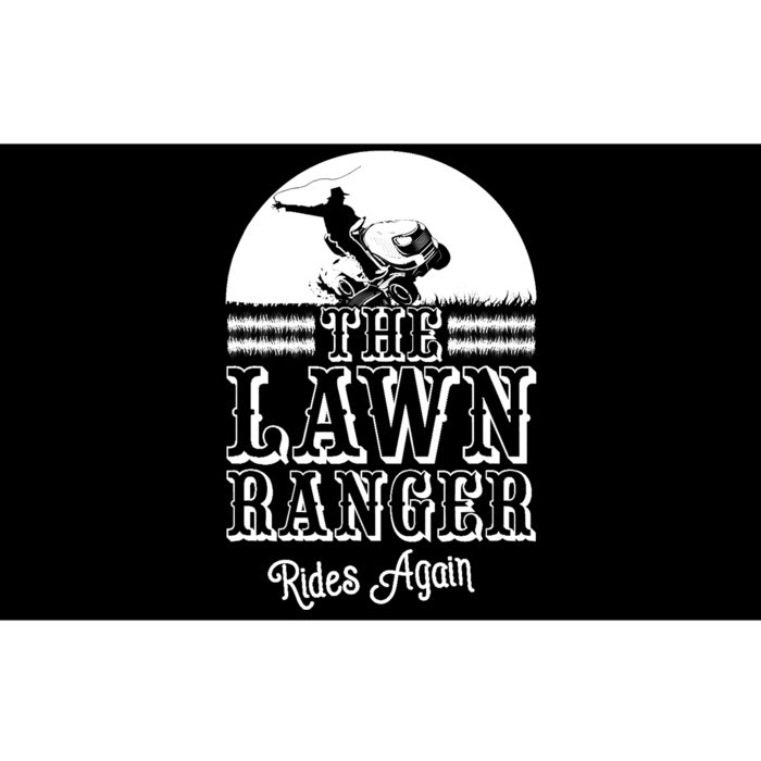 The Lawn Ranger Rides Again Funny Lawn Caretaker Gift Bumper Sticker