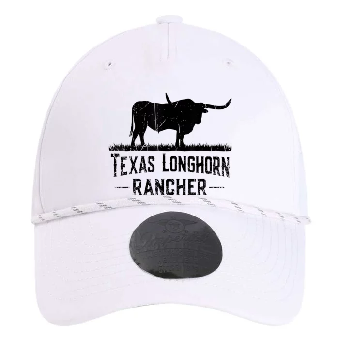 Texas Longhorn Rancher Longhorn Cow For Cattle Farmer Performance The Dyno Cap