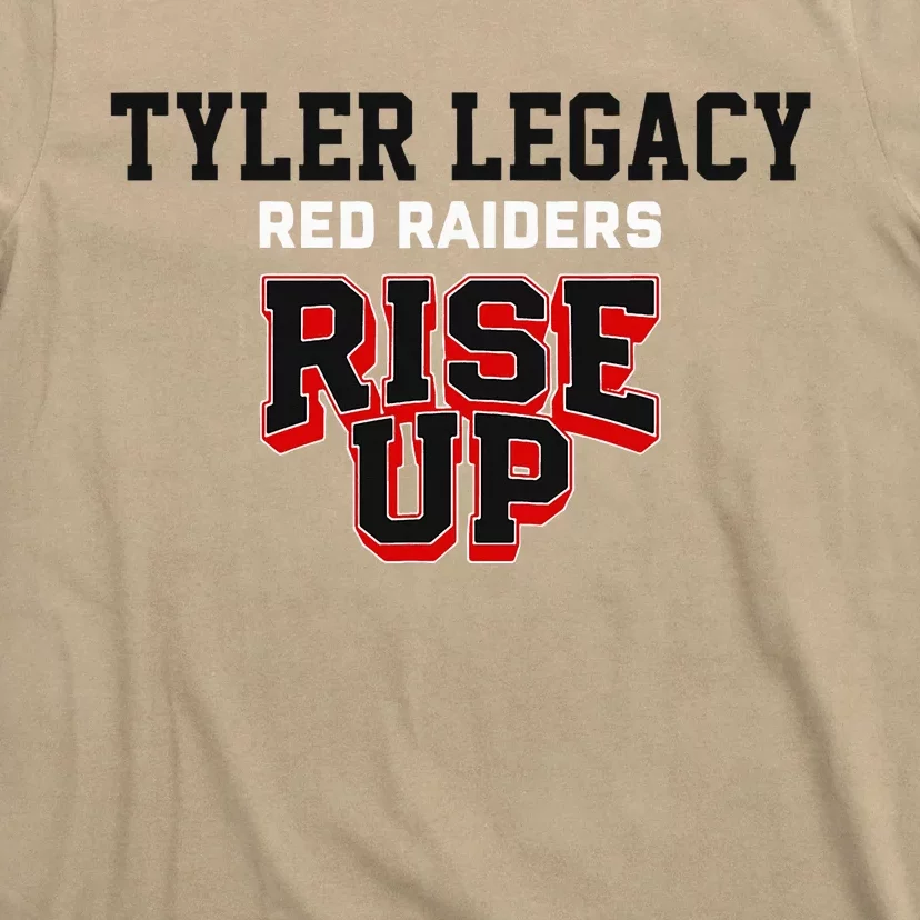 Tyler Legacy Red Raiders Rise Up Hs T-Shirt