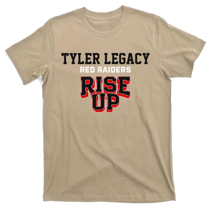 Tyler Legacy Red Raiders Rise Up Hs T-Shirt