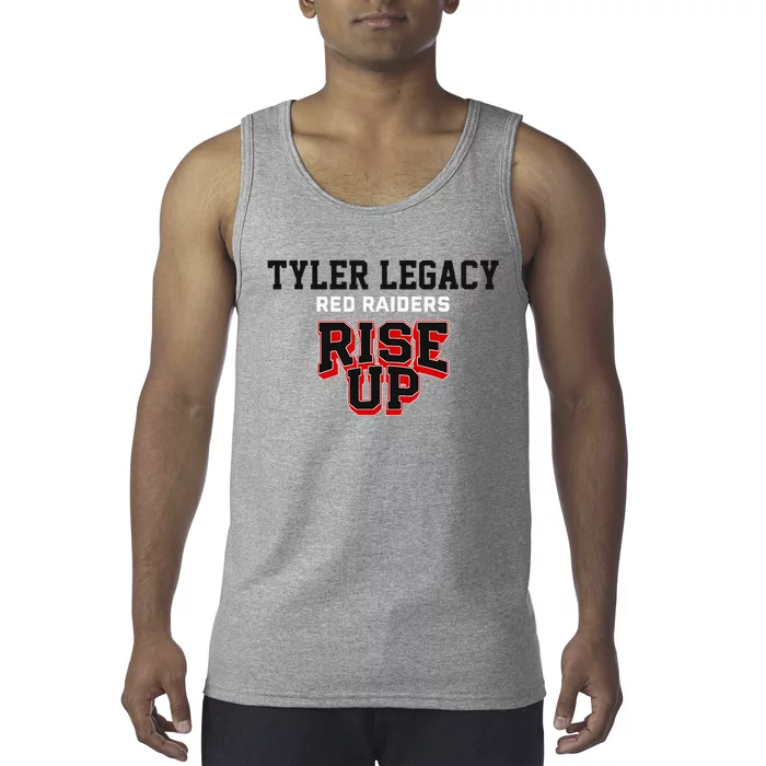 Tyler Legacy Red Raiders Rise Up Hs Tank Top