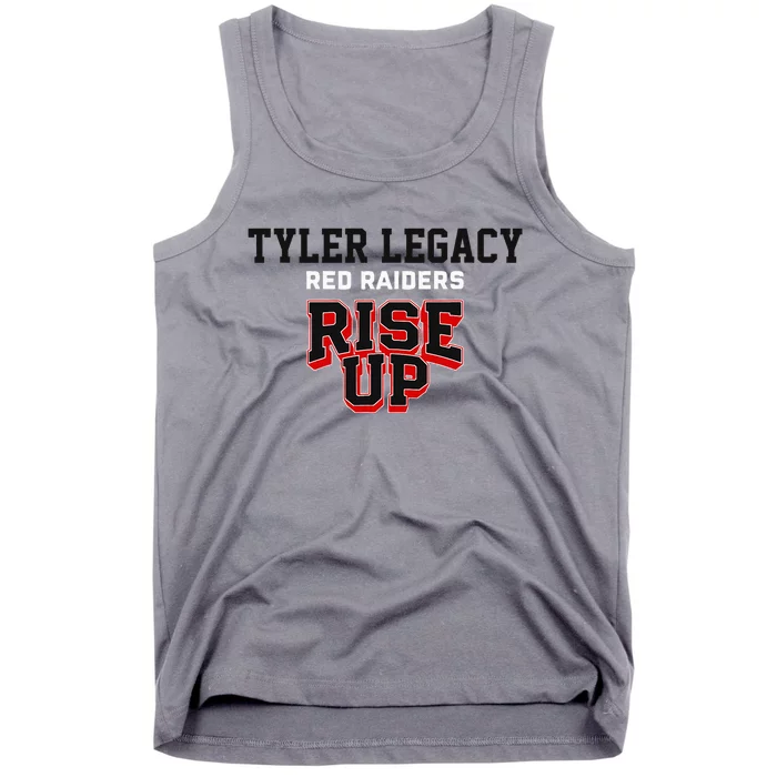 Tyler Legacy Red Raiders Rise Up Hs Tank Top