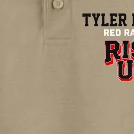 Tyler Legacy Red Raiders Rise Up Hs Dry Zone Grid Performance Polo