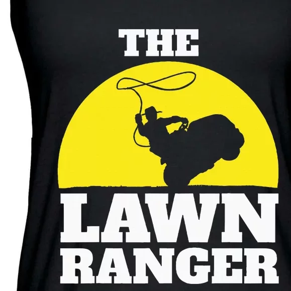 The Lawn Ranger Ladies Essential Flowy Tank