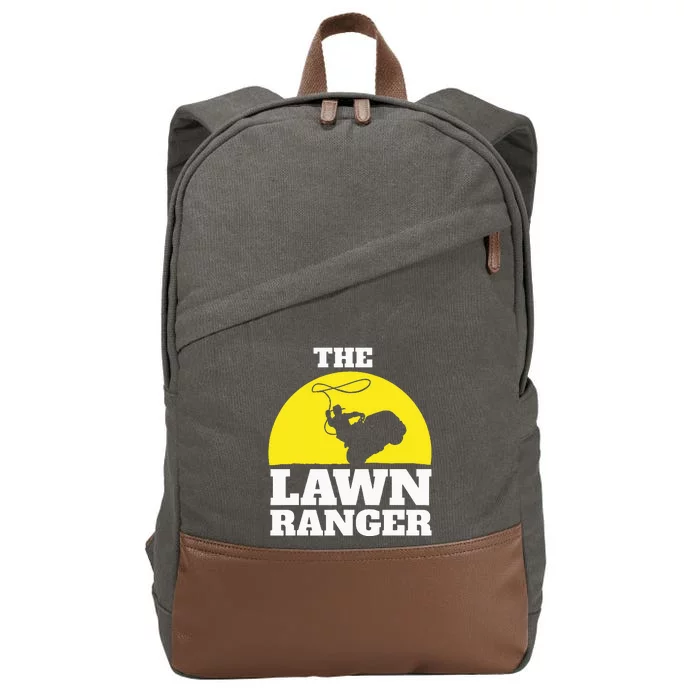 The Lawn Ranger Cotton Canvas Backpack