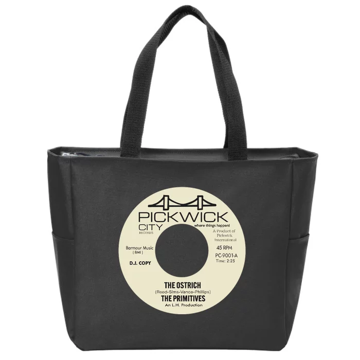 The Lou Reed At Pickwick Zip Tote Bag