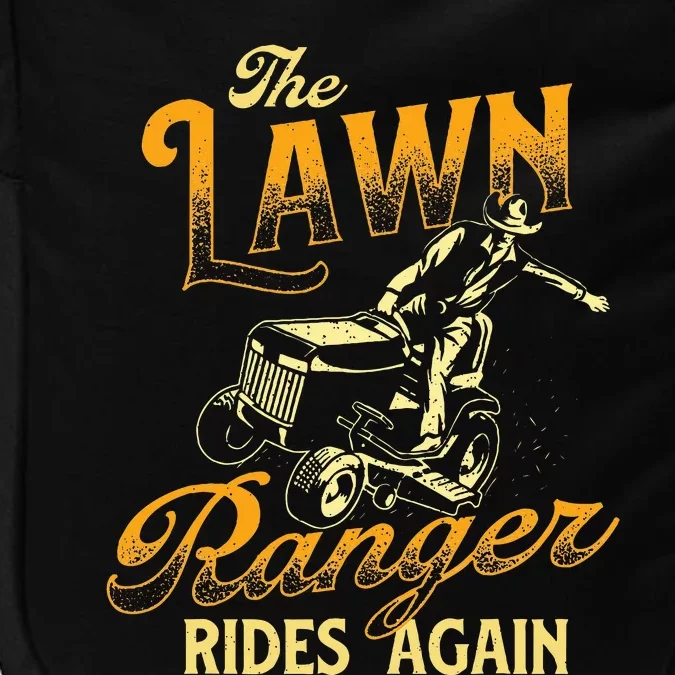 The Lawn Ranger Rides Again Gardener Lawn Mower Impact Tech Backpack