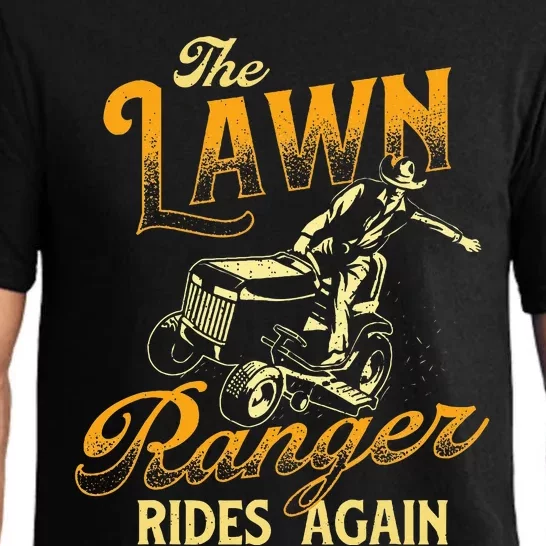 The Lawn Ranger Rides Again Gardener Lawn Mower Pajama Set