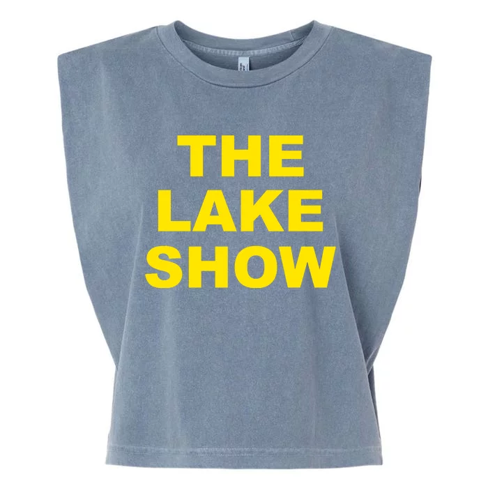 The Lake Show Basketball Los Angeles Garment-Dyed Women's Muscle Tee