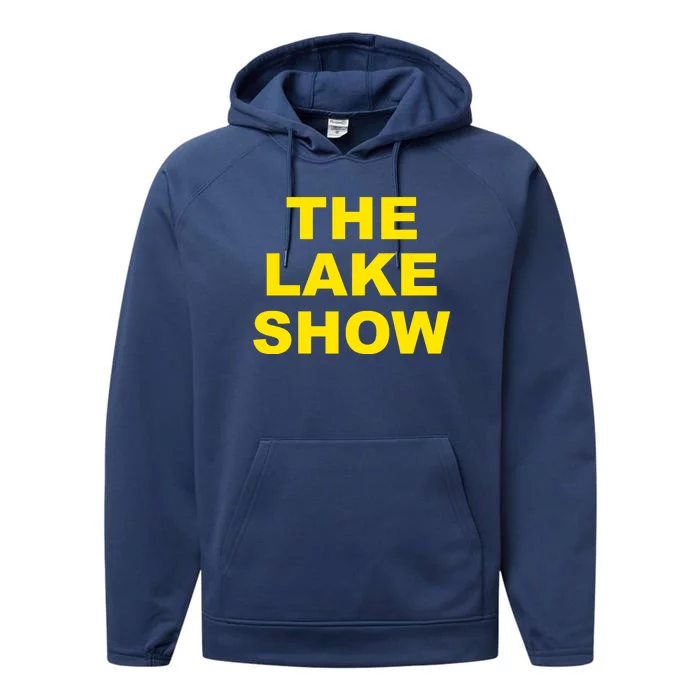 The Lake Show Basketball Los Angeles Performance Fleece Hoodie