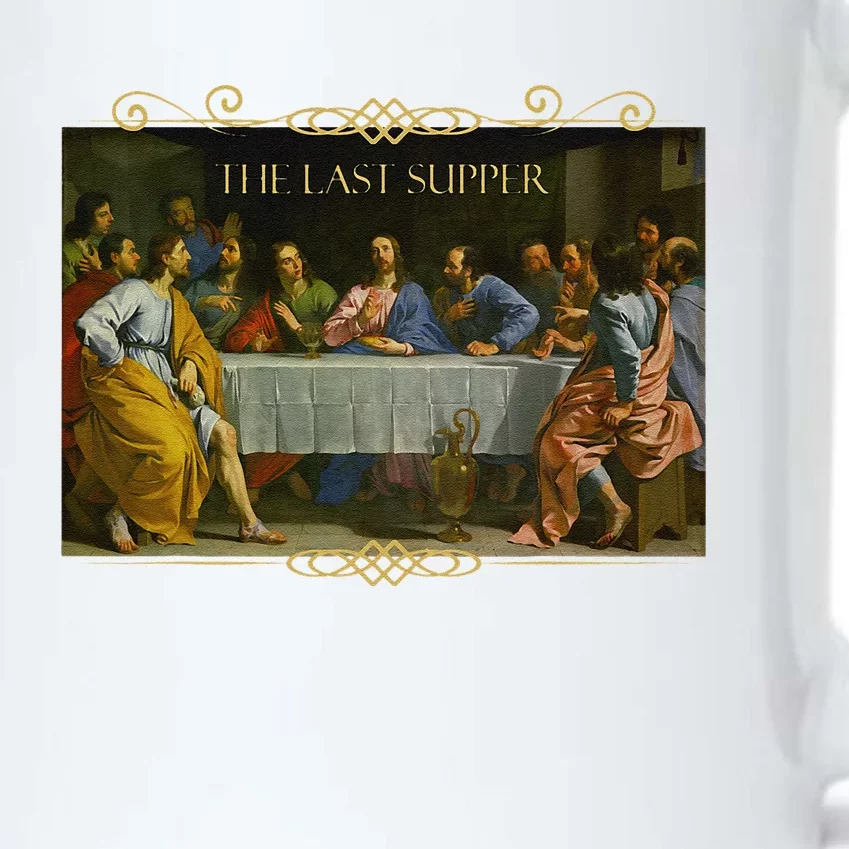 The Last Supper Painting Catholic Easter Jesus Lent Black Color Changing Mug