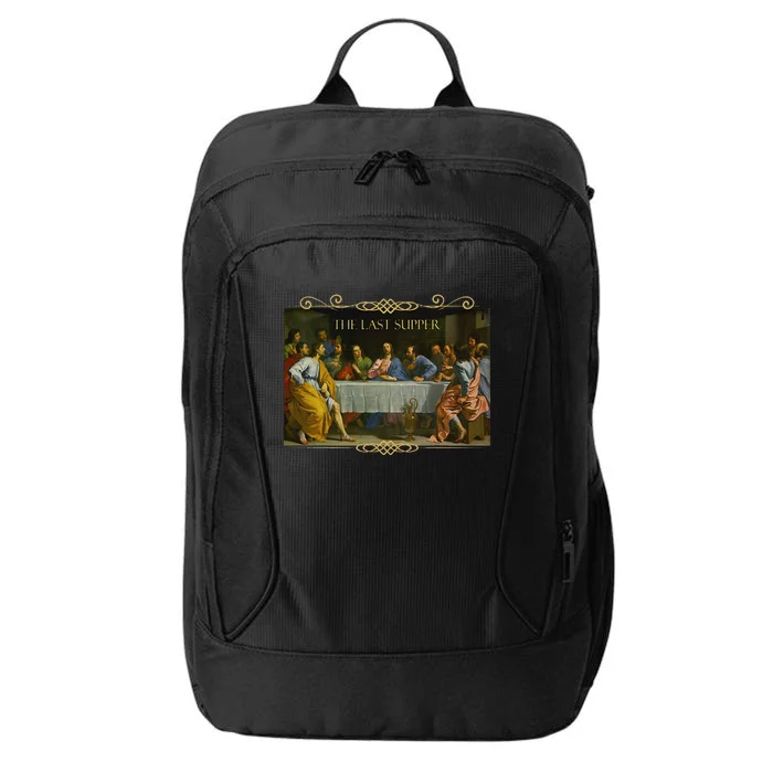 The Last Supper Painting Catholic Easter Jesus Lent City Backpack