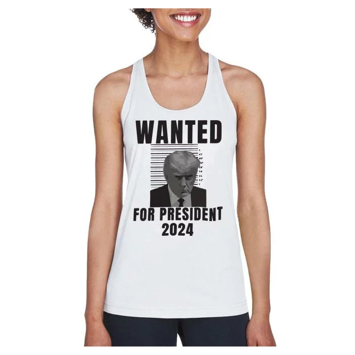 Trump Legend Save America Trump Not Guilty Women's Racerback Tank