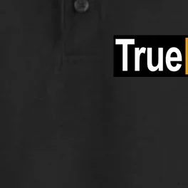 True Love Spoof Logo Dry Zone Grid Performance Polo