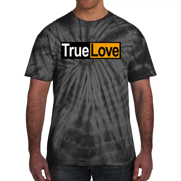 True Love Spoof Logo Tie-Dye T-Shirt