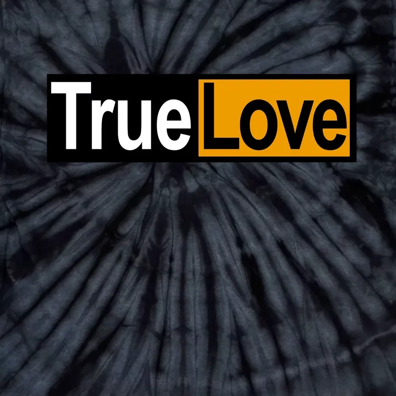 True Love Spoof Logo Tie-Dye T-Shirt