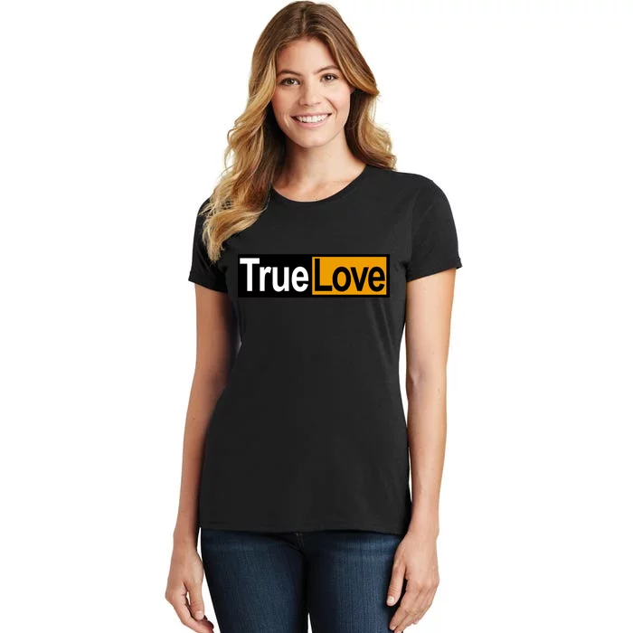 True Love Spoof Logo Women's T-Shirt