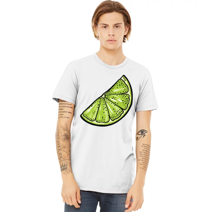 Tequila Lime Salt Halloween Costume Group Matching Premium T-Shirt