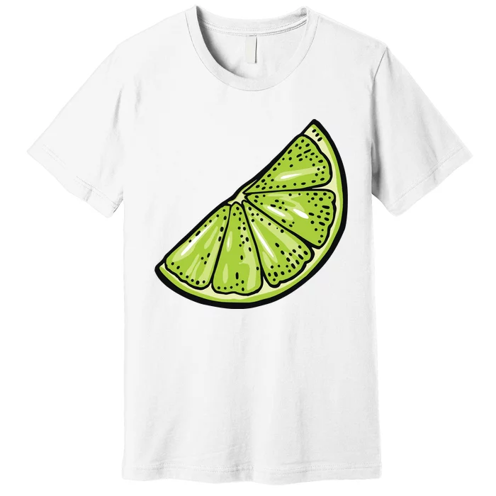 Tequila Lime Salt Halloween Costume Group Matching Premium T-Shirt