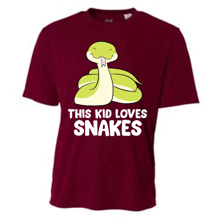 This Loves Snakes Toddlers Snakes Cooling Performance Crew T-Shirt