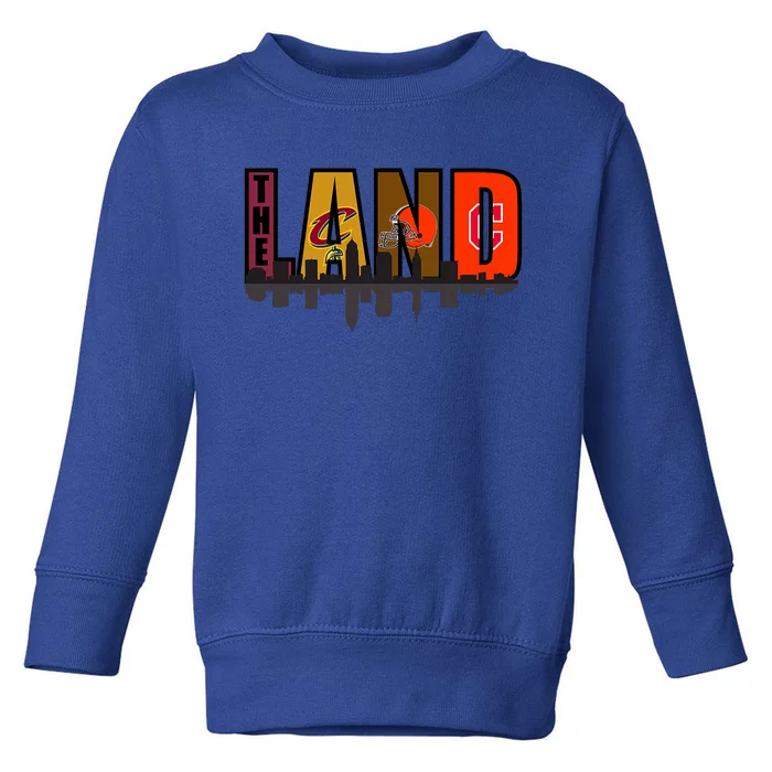 The Land Sports Fan Gear Toddler Sweatshirt