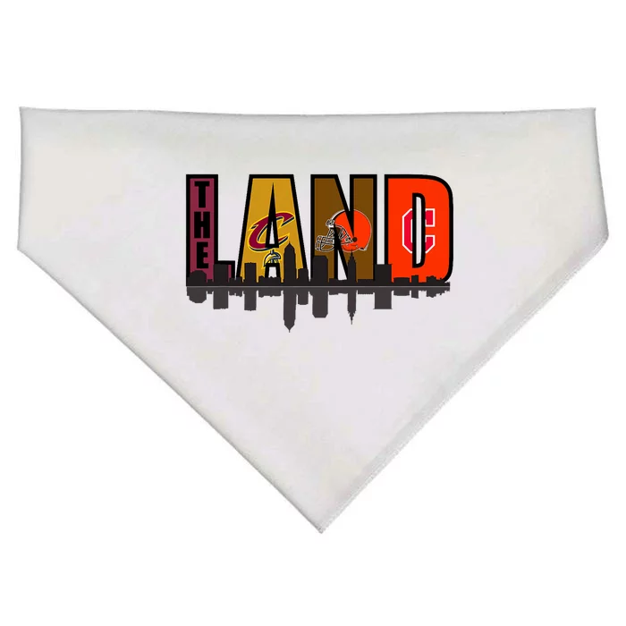 The Land Sports Fan Gear USA-Made Doggie Bandana