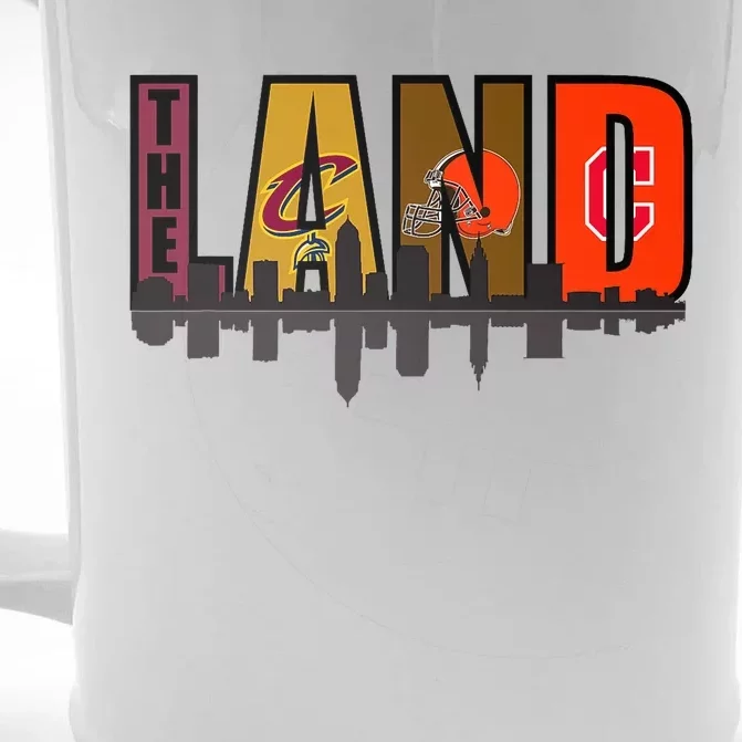 The Land Sports Fan Gear Front & Back Beer Stein