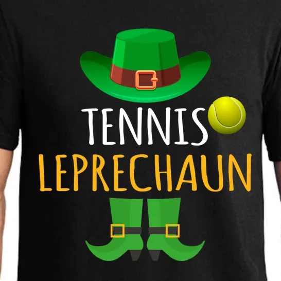 Tennis Leprechaun St Patricks Day Tennis Ball Great Gift Pajama Set