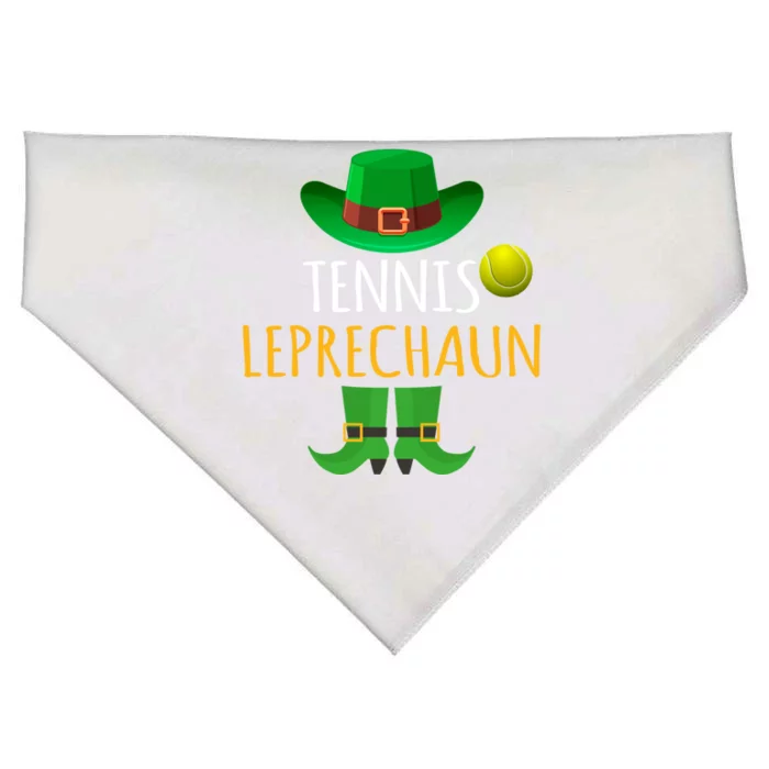 Tennis Leprechaun St Patricks Day Tennis Ball Great Gift USA-Made Doggie Bandana