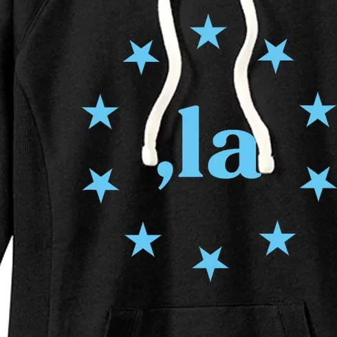 Trending ‘La’ Stars – Kamala Inspired Women's Fleece Hoodie