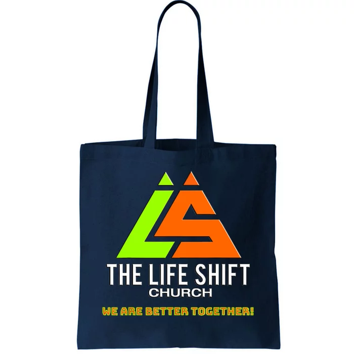 The Life Shift Church Church Logo Design 2 Tote Bag