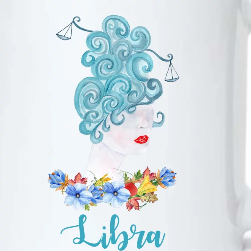 The Libra Sign Astrology Gift Cool Gift Black Color Changing Mug