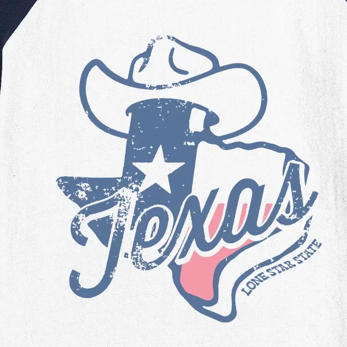 Texas Lone Star State Baseball Sleeve Shirt