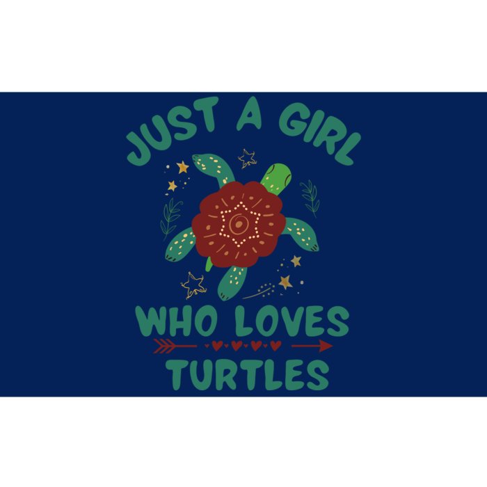 Turtle Lover Save The Turtle Bumper Sticker