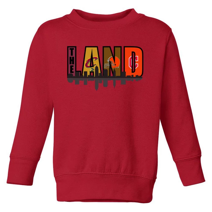 The Land Sports Fan Gear Toddler Sweatshirt