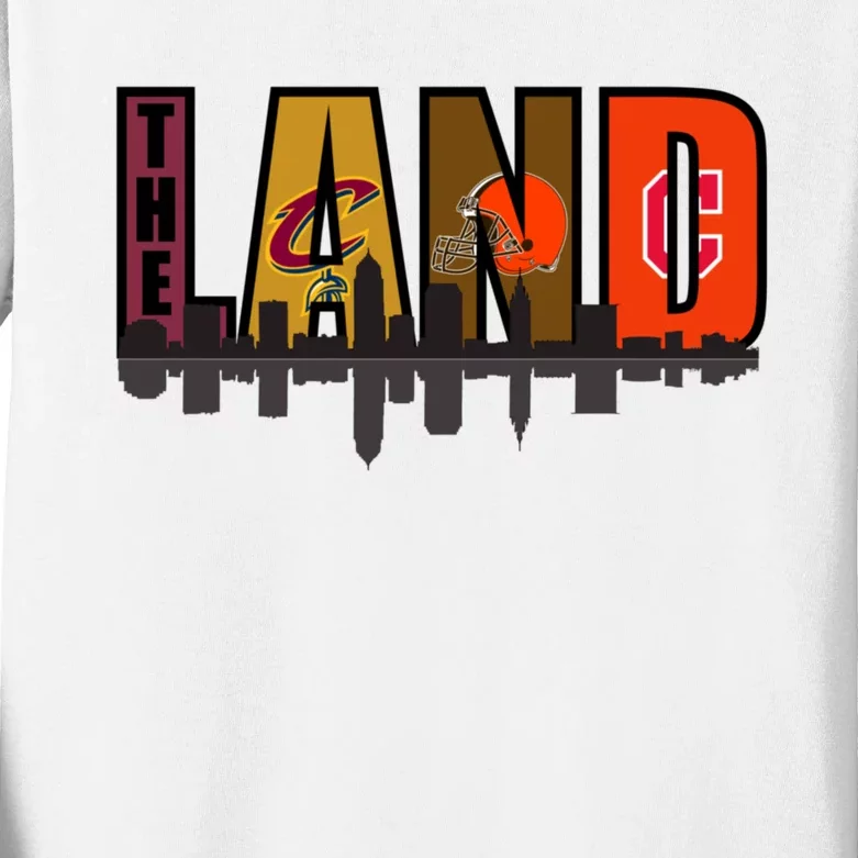 The Land Sports Fan Gear Kids Long Sleeve Shirt