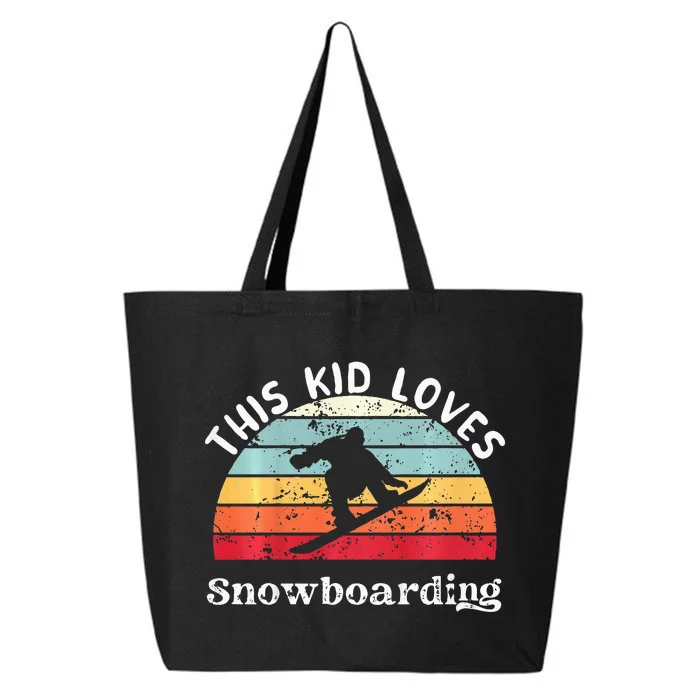 This Loves Snowboarding 25L Jumbo Tote