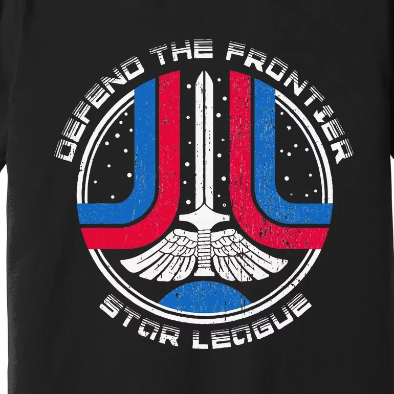 The Last Starfighter Star League Distressed Premium T-Shirt