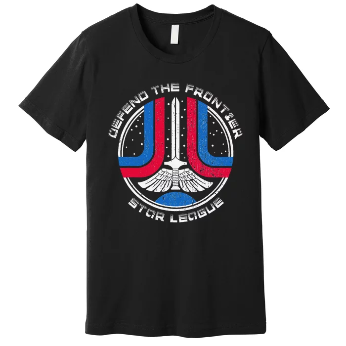 The Last Starfighter Star League Distressed Premium T-Shirt