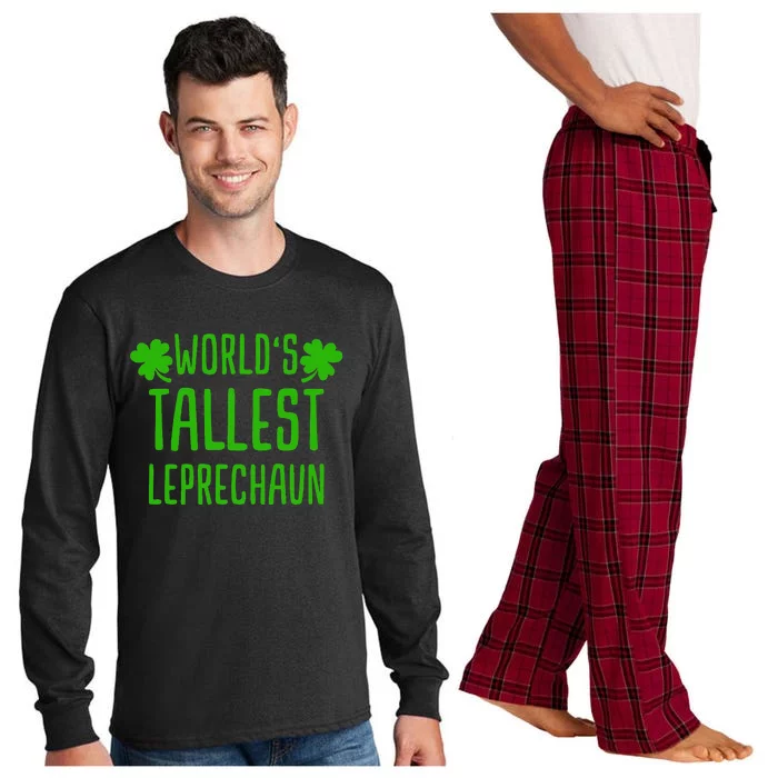 Tallest Leprechaun Saint Irish Pats St. Patrick's Day Long Sleeve Pajama Set