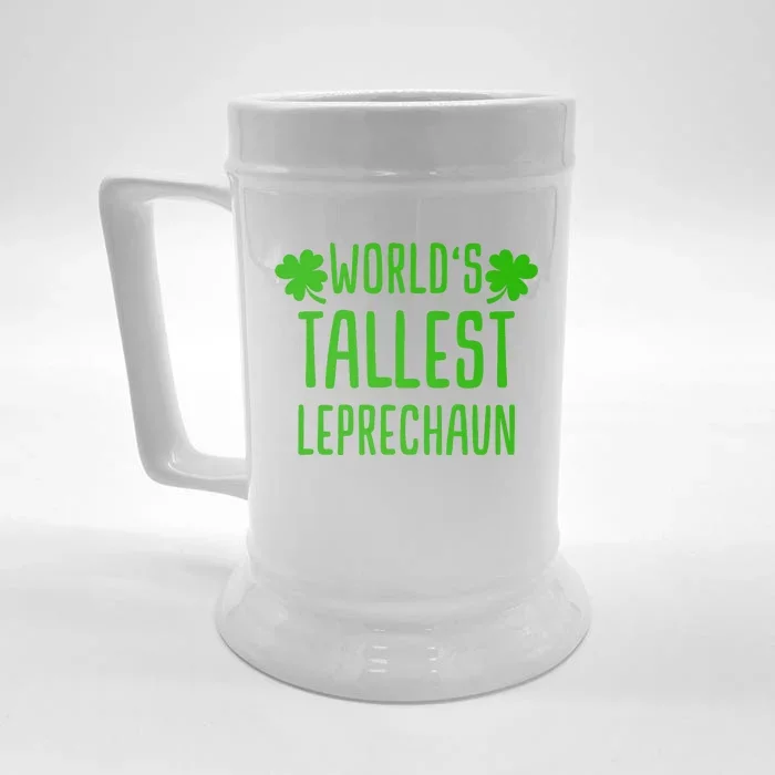 Tallest Leprechaun Saint Irish Pats St. Patrick's Day Front & Back Beer Stein