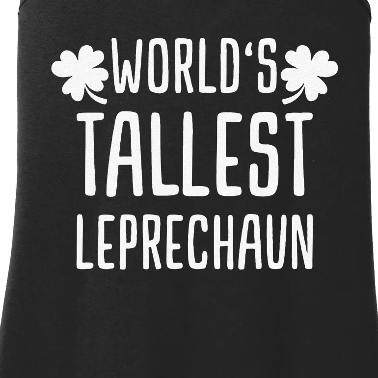 Tallest Leprechaun Saint Irish Pats St. Patrick's Day Gift Ladies Essential Tank