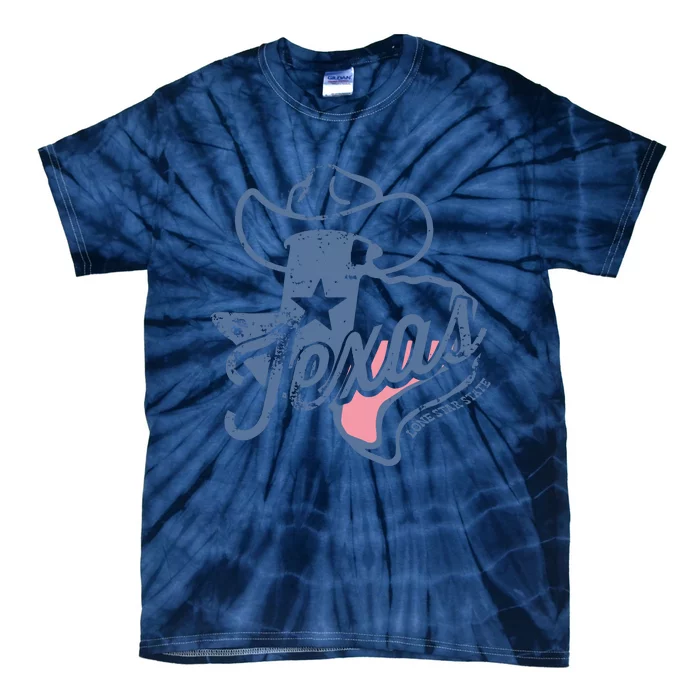 Texas Lone Star State Tie-Dye T-Shirt