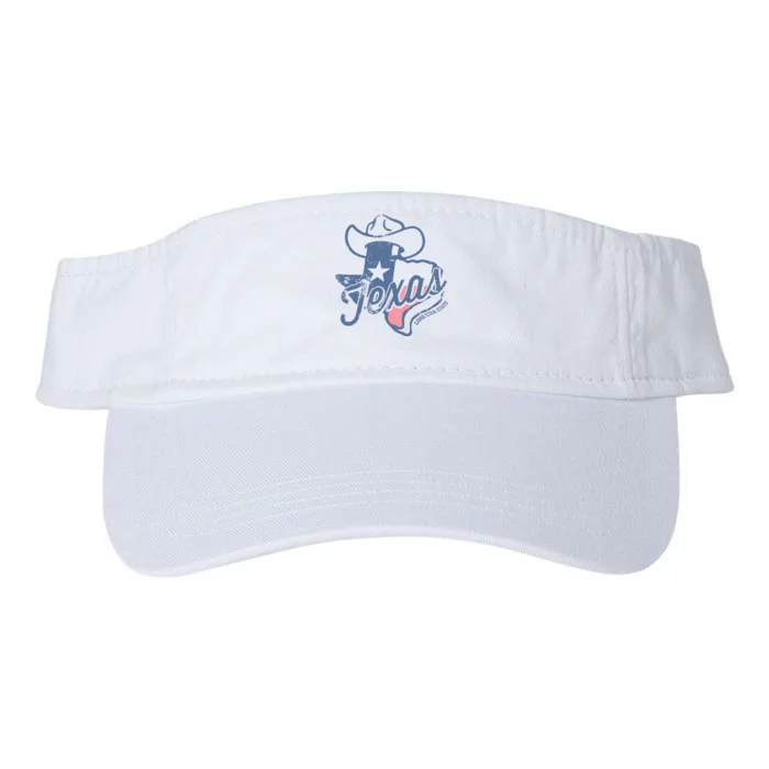 Texas Lone Star State Valucap Bio-Washed Visor