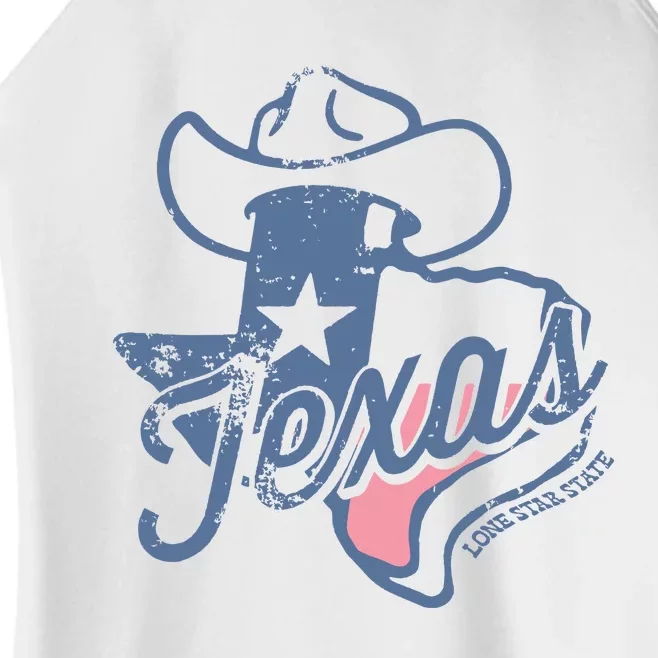 Texas Lone Star State Women’s Perfect Tri Rocker Tank